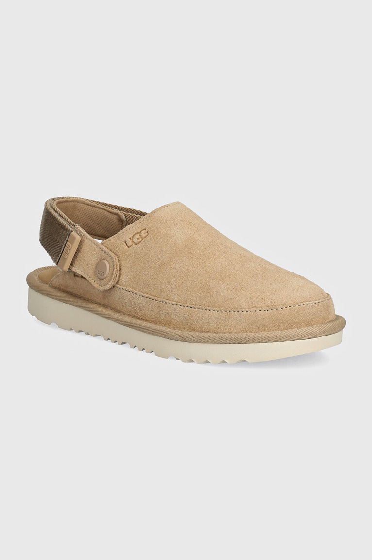 Detské semišové papuče UGG GOLDENSTAR CLOG