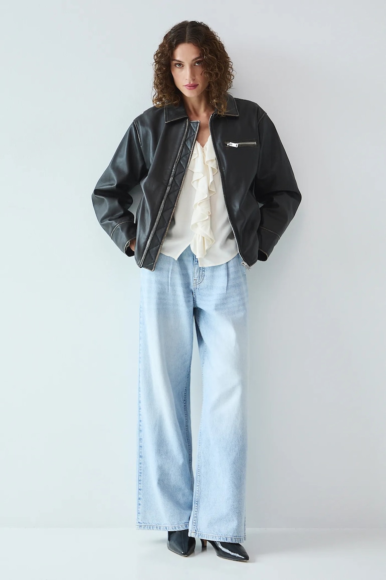 Kožená motorkárska bunda Medicine