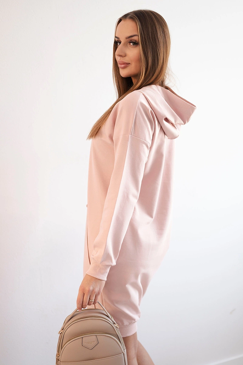 Kesi Šaty Roza s kapucňou