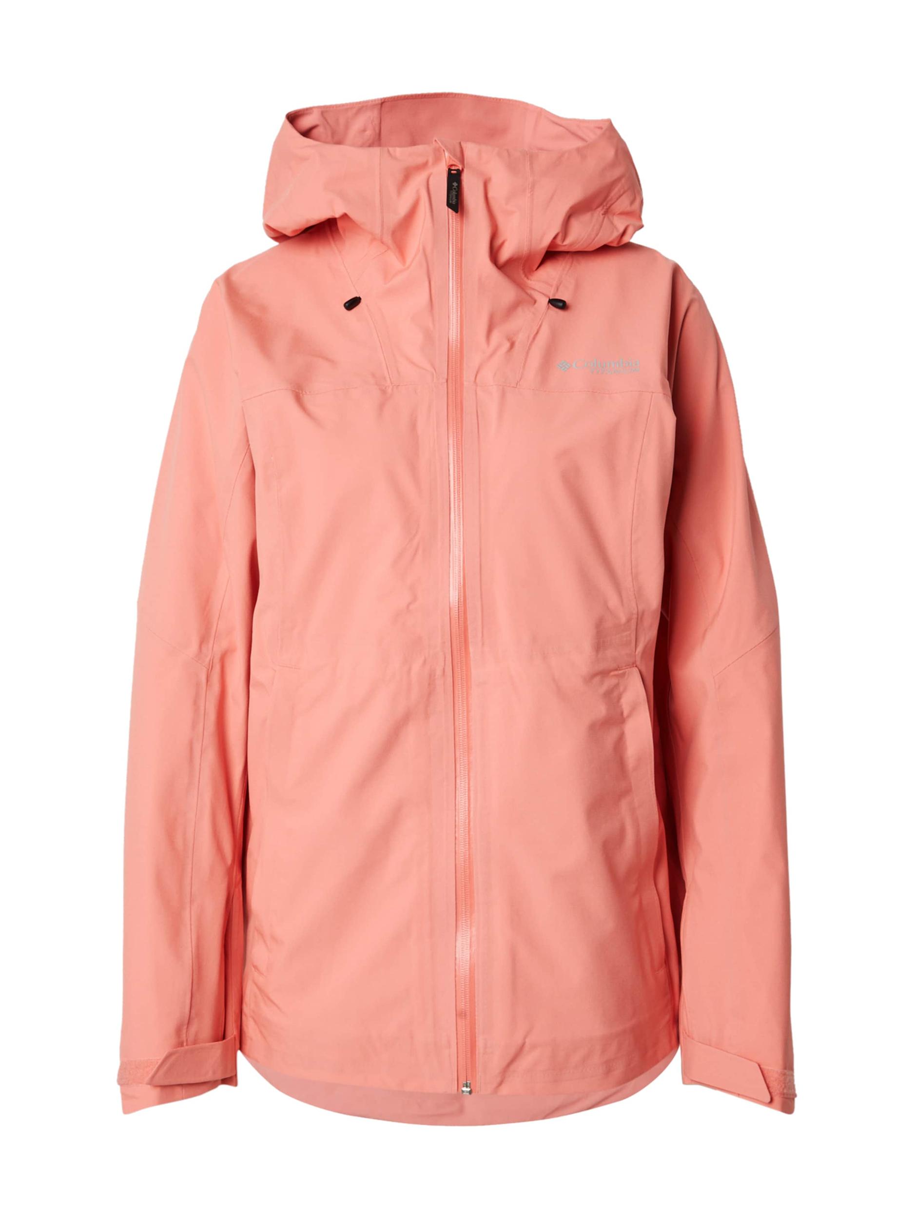 COLUMBIA Outdoorová bunda 'Northwest Explorer' pastelovo červená / strieborná