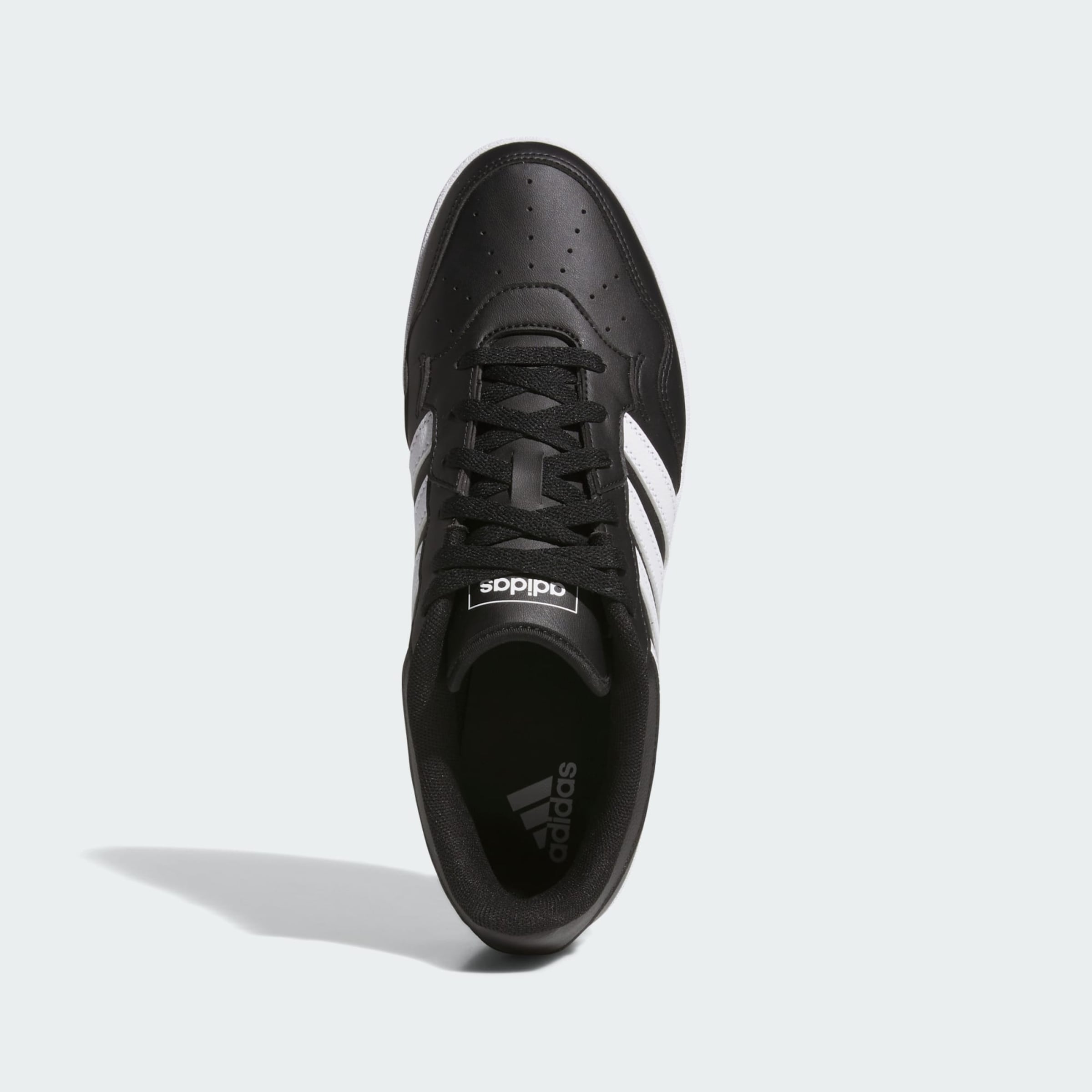 ADIDAS SPORTSWEAR Nízke tenisky 'Hoops 4.0' čierna / biela