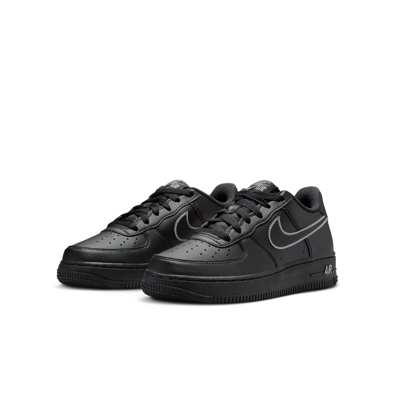 Nike Air Force 1 "Black Light Smoke Grey" (GS) - Detské - Tenisky Nike - Čierne - IF6158-010