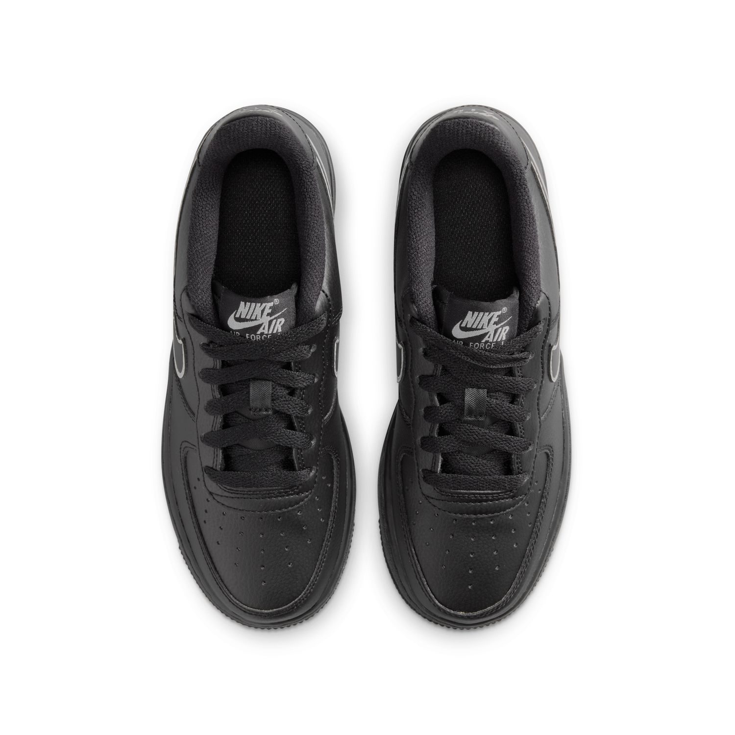 Nike Air Force 1 "Black Light Smoke Grey" (GS) - Detské - Tenisky Nike - Čierne - IF6158-010