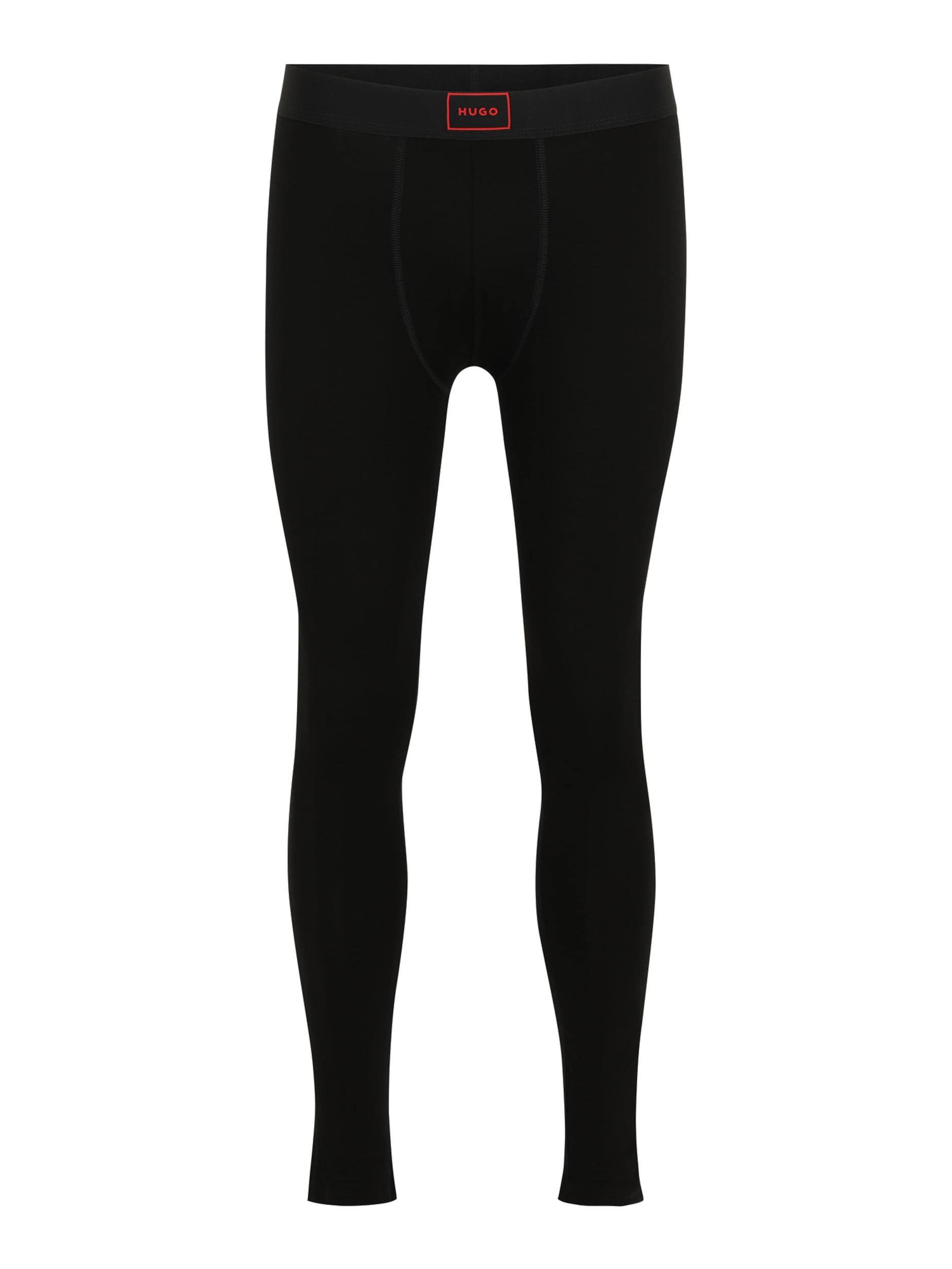 HUGO Pyžamové nohavice 'John Lenn' čierna