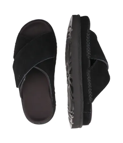 UGG Kožené šľapky W GOLDENSTAR CROSS