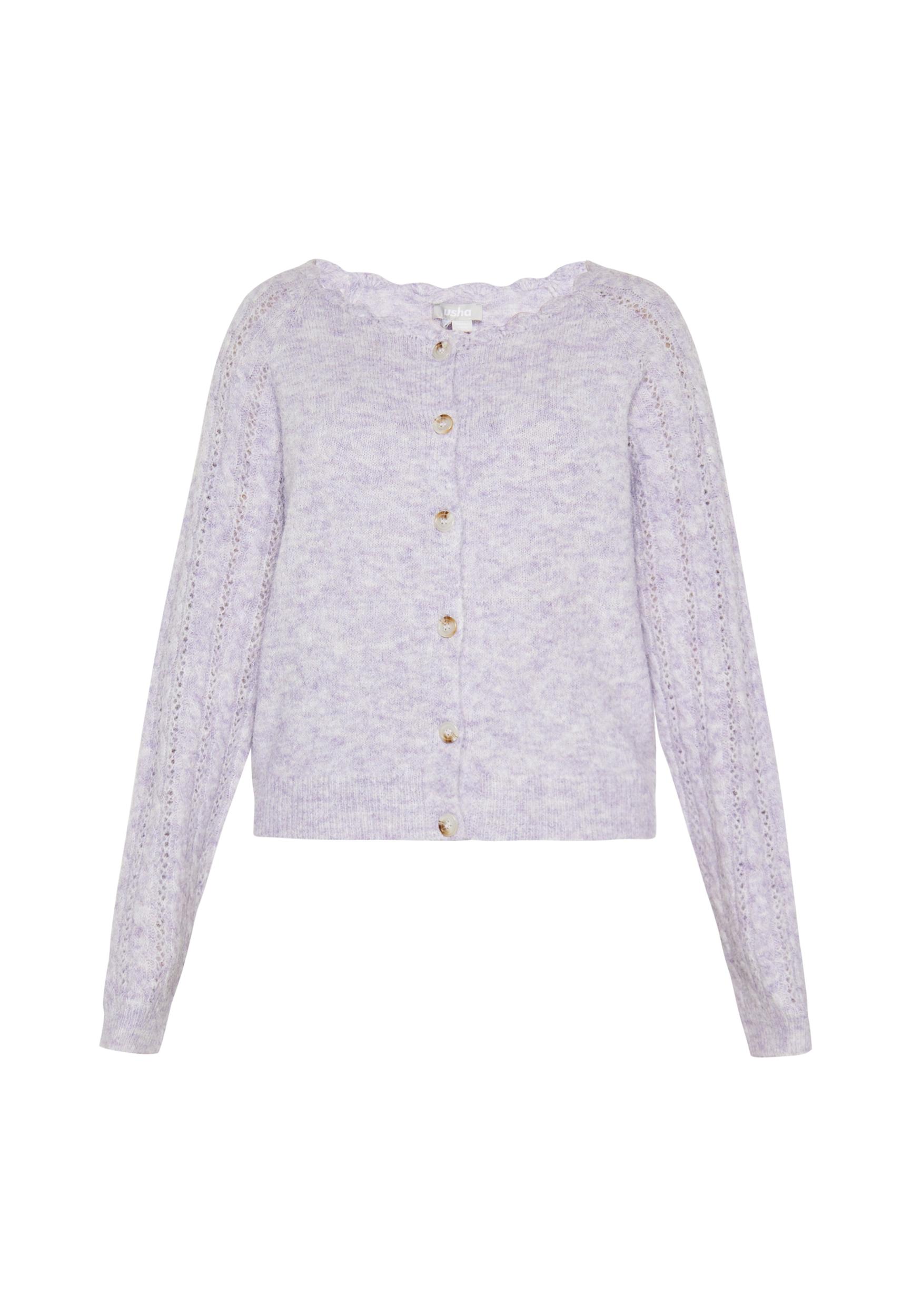 Usha Kardigán svetlofialová