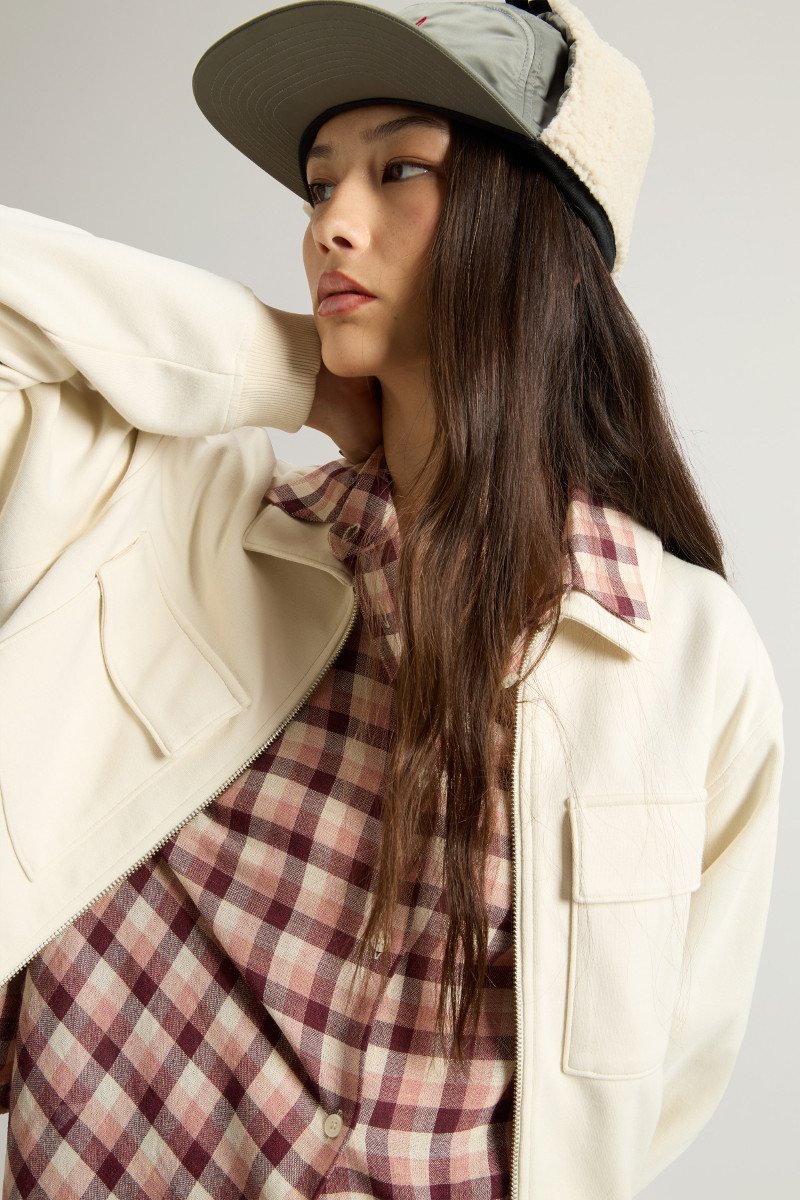 MIKINA WOOLRICH SUPER SOFT INTERLOCK SWEATSHIRT