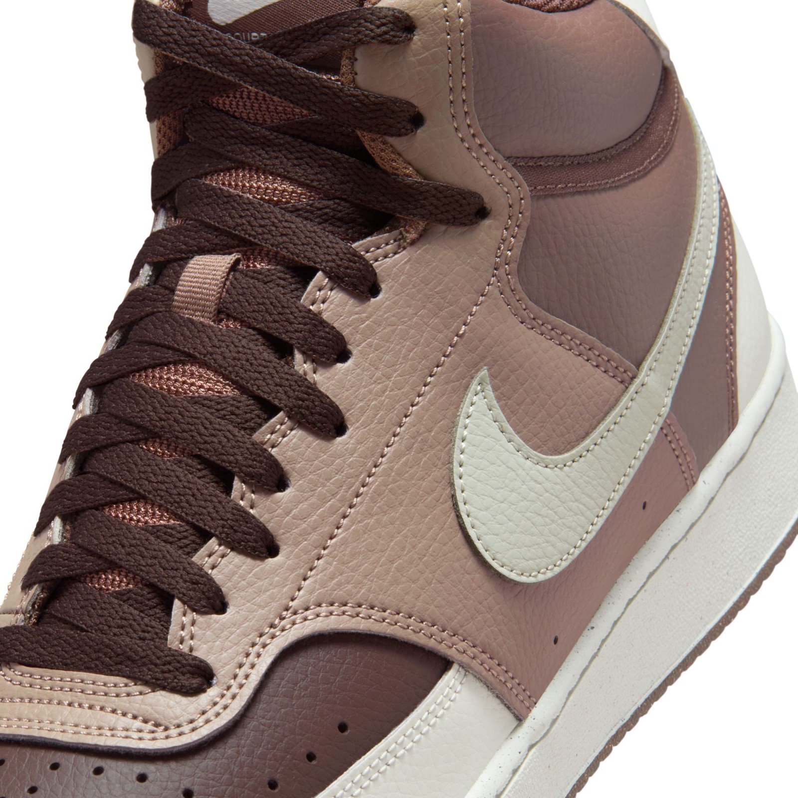 Nike Court Vision Mid Next Nature BAROQUE BROWN/LIGHT BONE-MINK BROWN