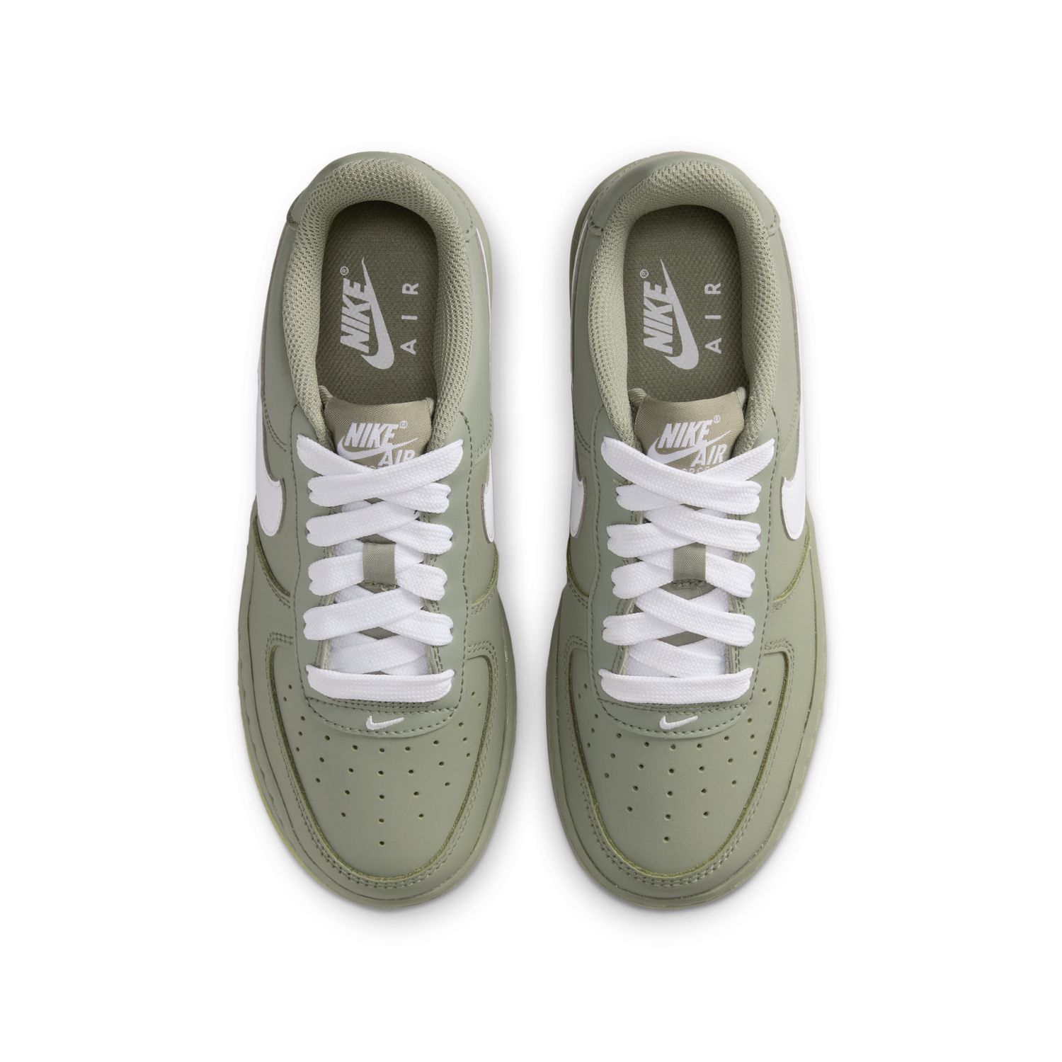 Nike Air Force 1 LV8 "Light Army Gum" (GS) - Detské - Tenisky Nike - Zelené - HQ1911-300
