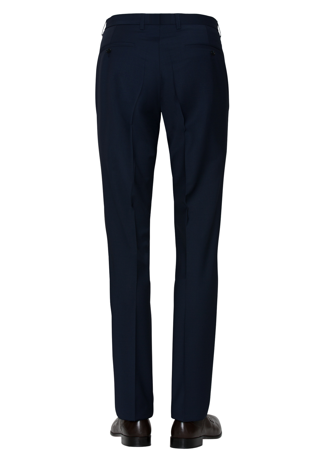 Pánske modré oblekové nohavice CLUB OF GENTS slim fit