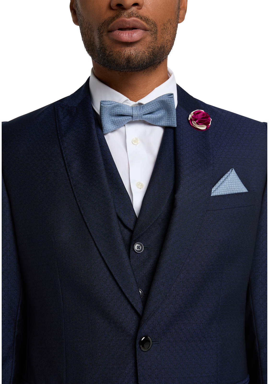 Pánske oblekové vlnené sako CLUB OF GENTS slim fit