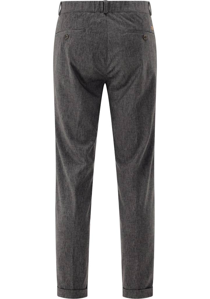 Pánske tmavosivé Jersey nohavice CLUB OF GENTS slim fit