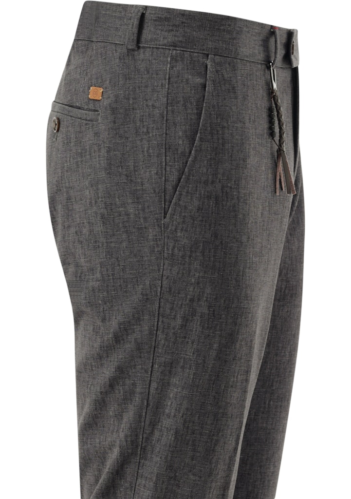 Pánske tmavosivé Jersey nohavice CLUB OF GENTS slim fit