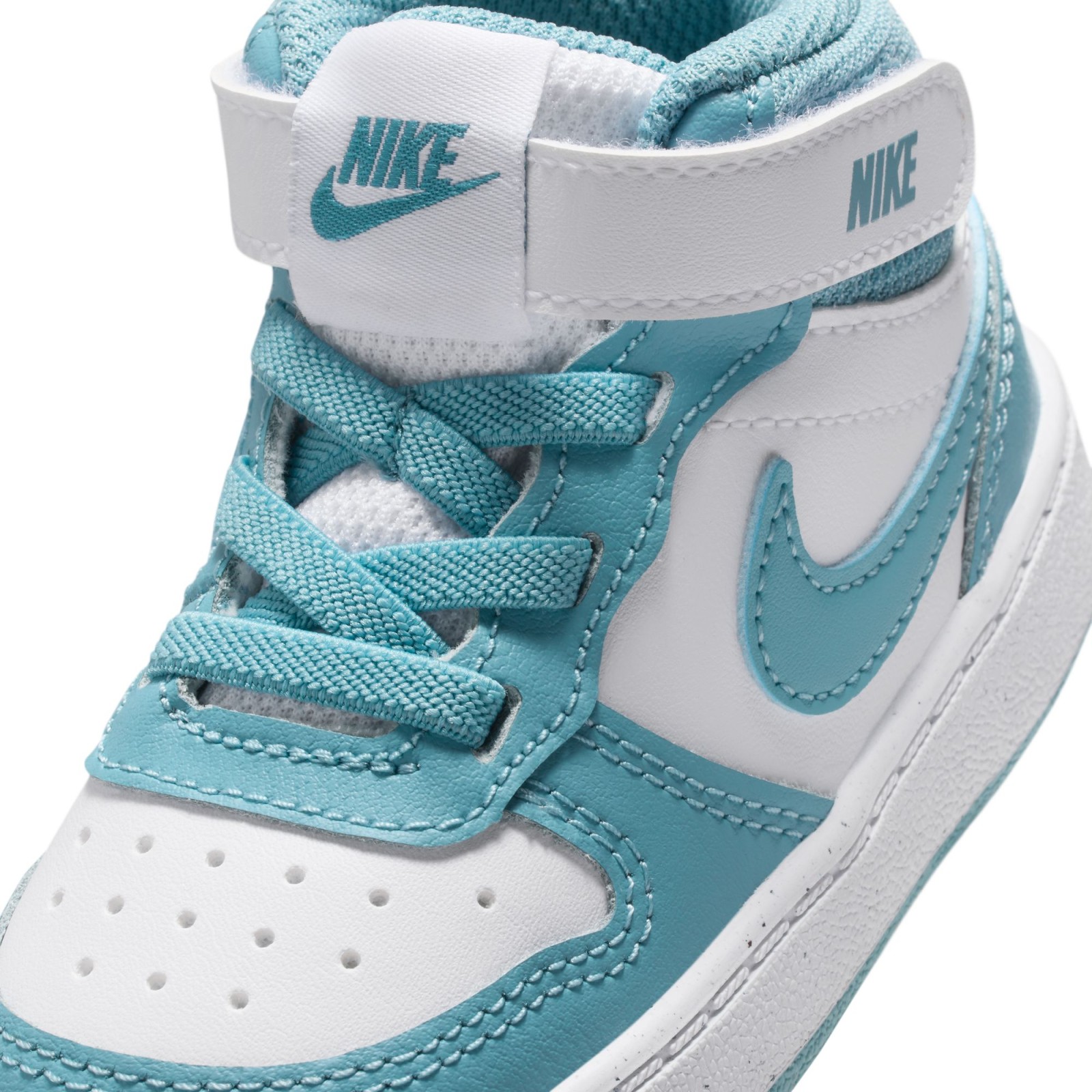 Nike Court Borough Mid 2 WHITE/DENIM TURQ 129