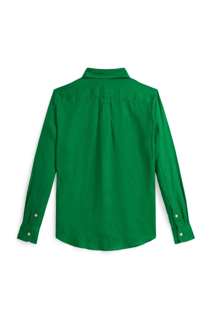 Detská ľanová košeľa Polo Ralph Lauren