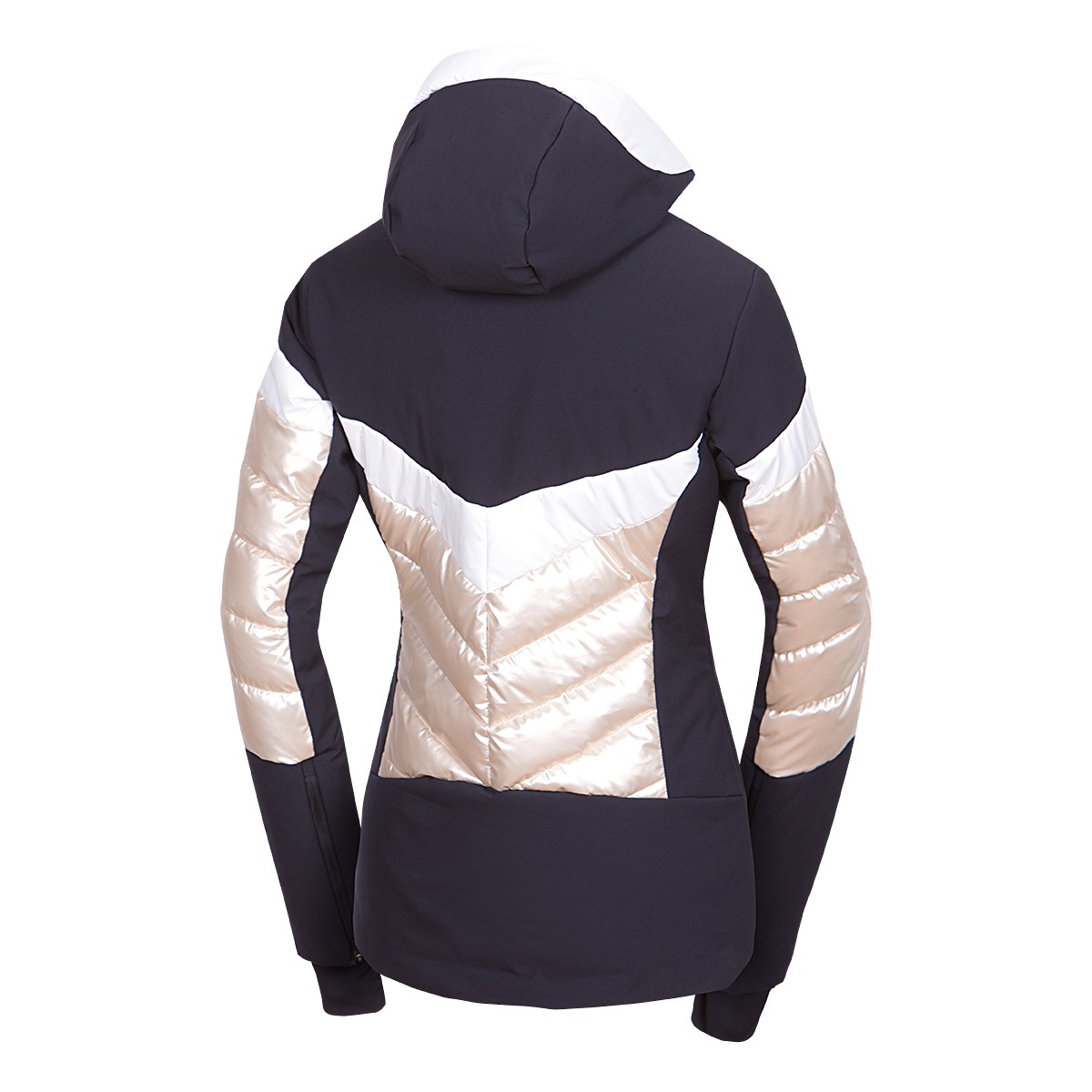 Northfinder women ski jacket abigale BLACK/GOLD