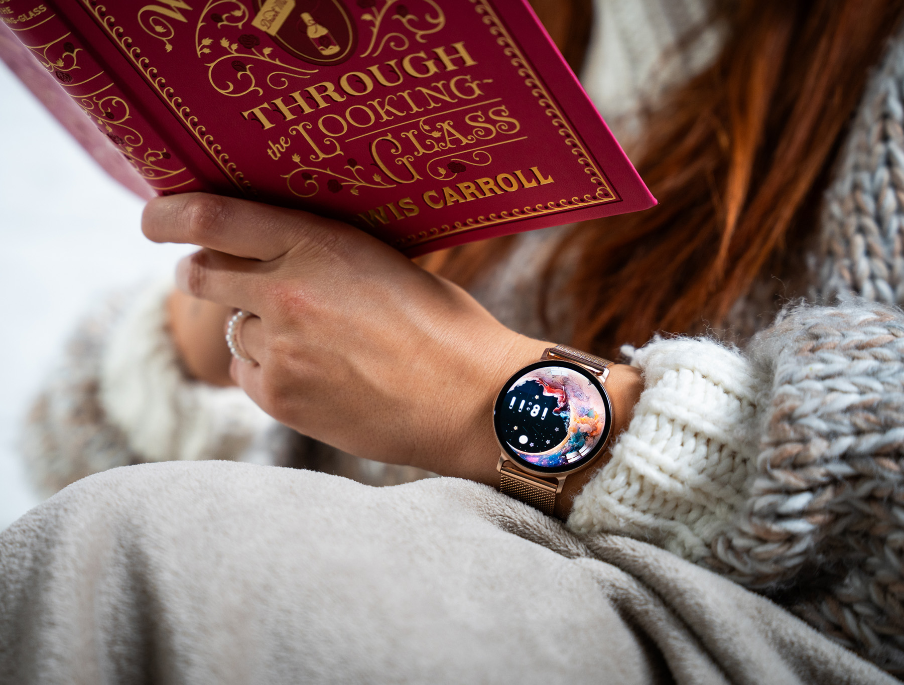 Madvell Elori púdrová zlatá s kovovým remienkom Zira