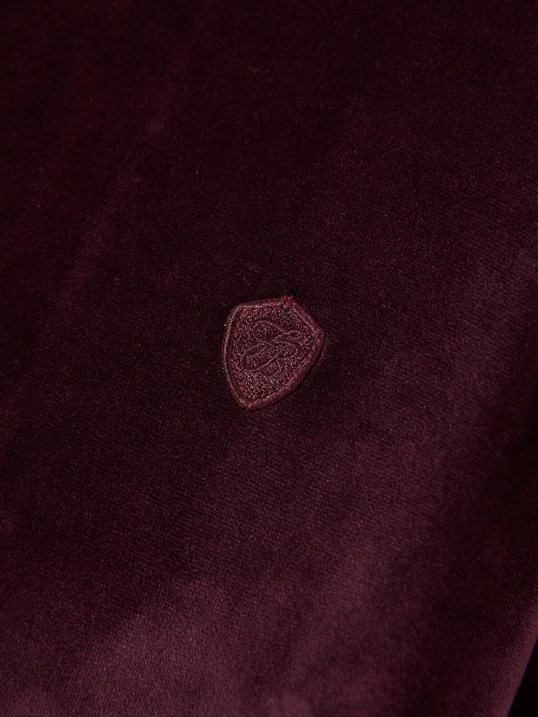 Funky Buddha Sveter burgundská