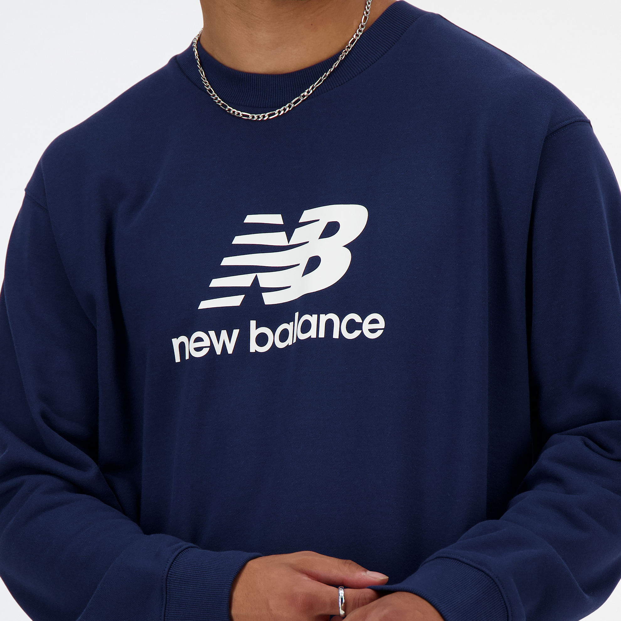 Pánska bunda New Balance MT41500NNY – tmavomodrá