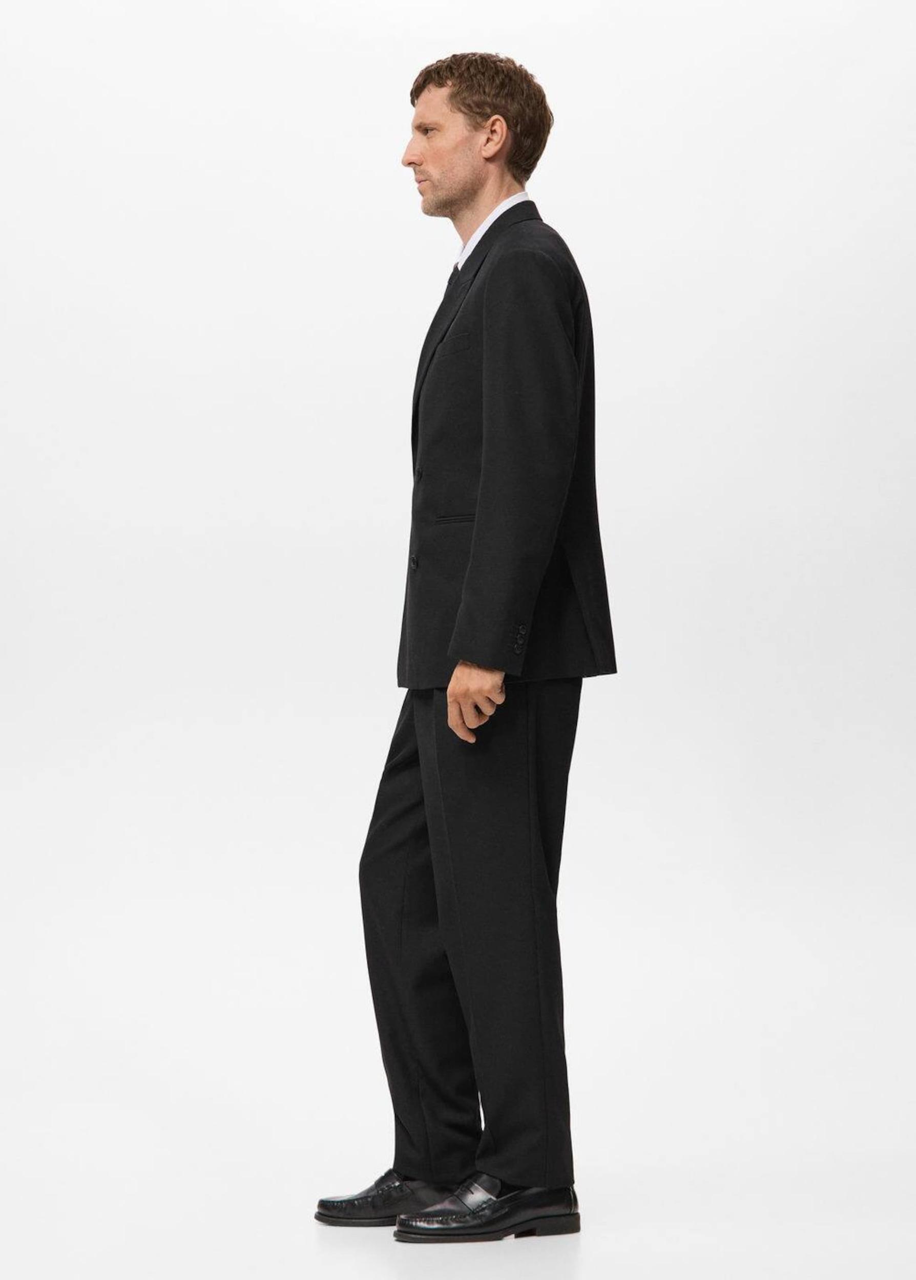 MANGO MAN Sako 'Tuxon' čierna