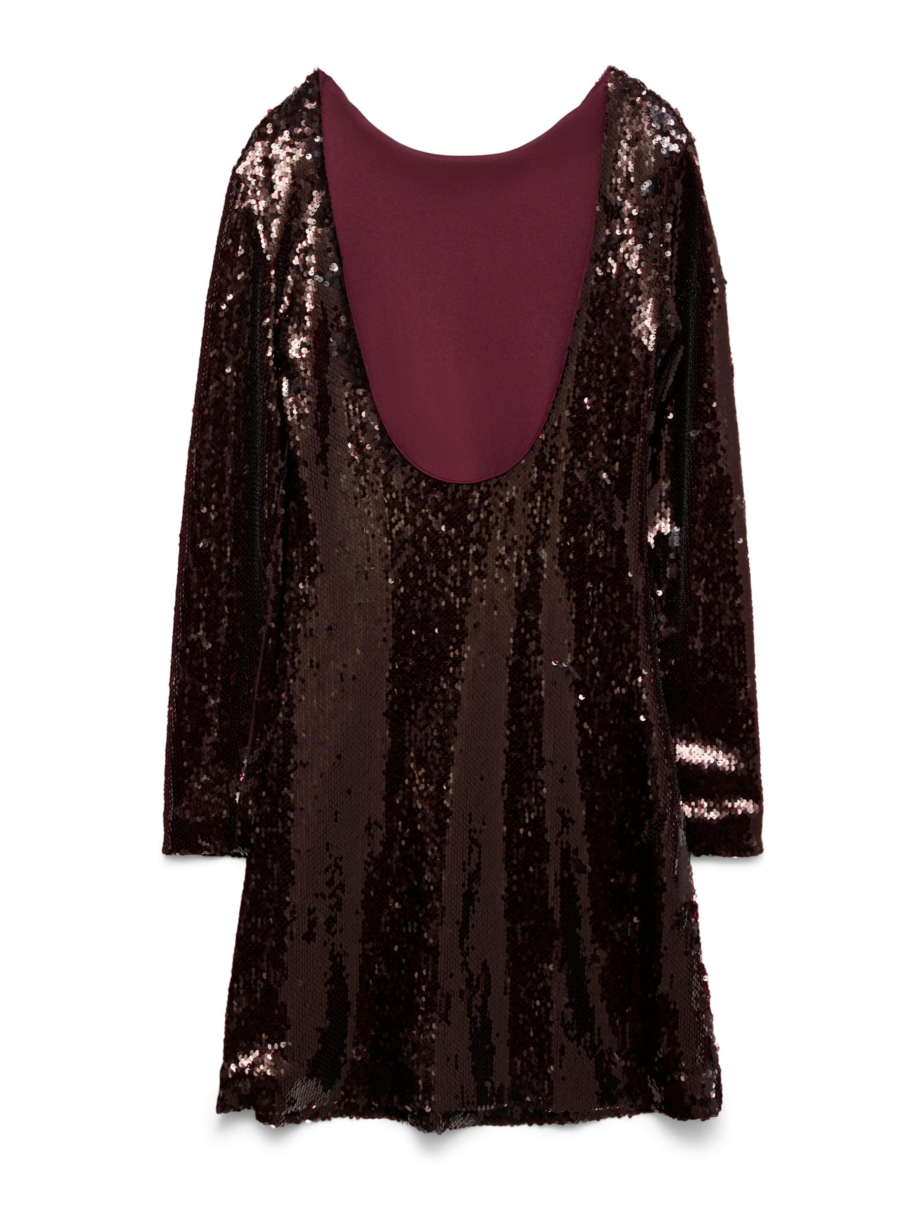 VERO MODA Šaty 'VMAlly' vínovo červená