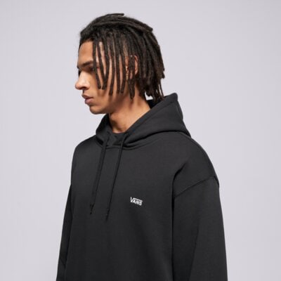 Vans Mikina S Kapucňou Left Chest Ii Loose Po Muži Oblečenie Mikiny VN000P21BLK1