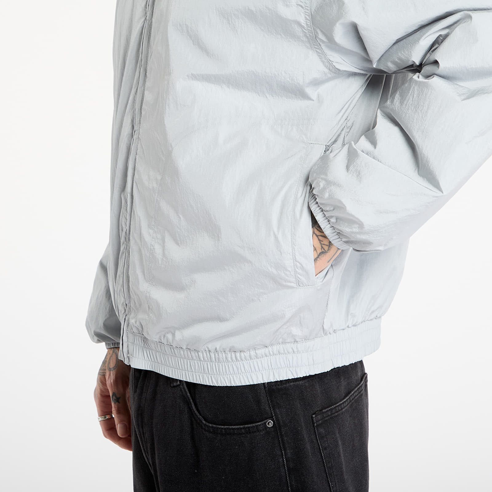 adidas Performance Mikina adidas x Moon Boot Padded Tracktop Wonder Silver L