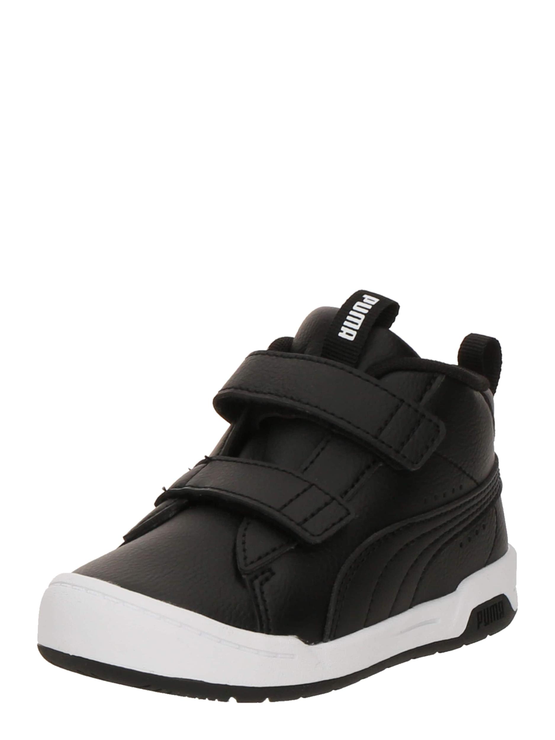 PUMA Tenisky čierna / biela