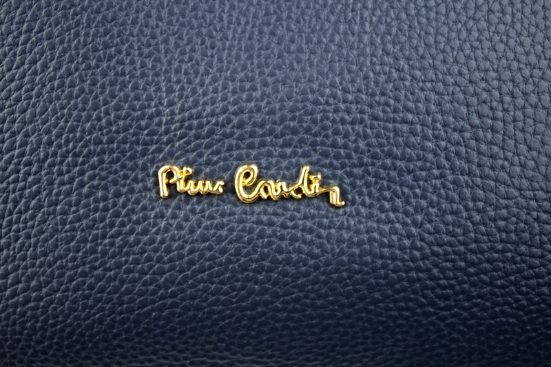 Modrá kožená talianska crossbody kabelka Pierre Cardin 1921 Navy NovaKabelka.sk