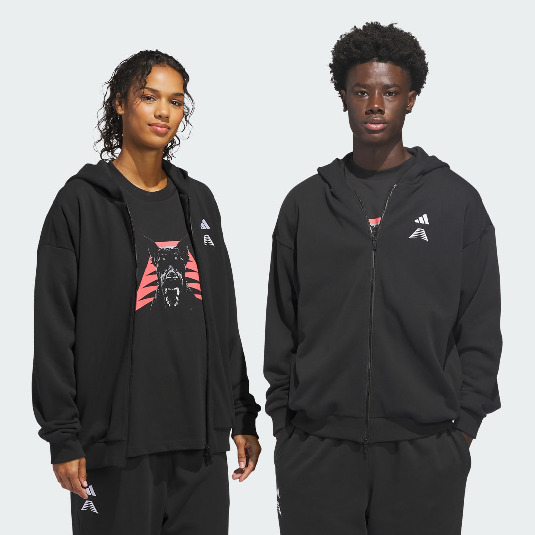 Adidas MIKINA ANTHONY EDWARDS FOUNDATION FULL ZIP HOODY