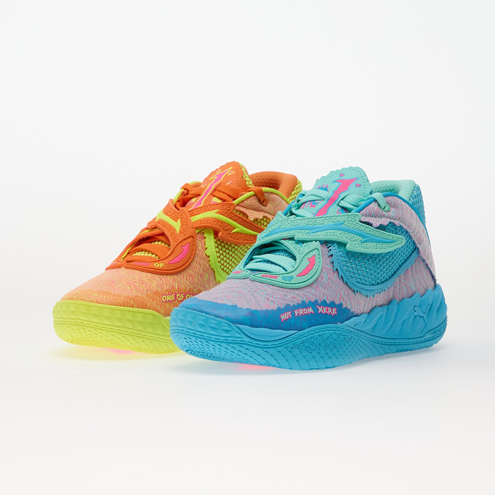 Puma MB.05 Rick & Morty Rickie Orange-Electric Peppermint