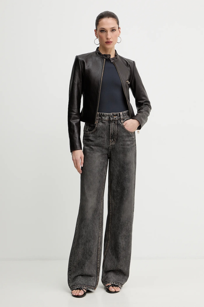 Kožená bunda Miss Sixty