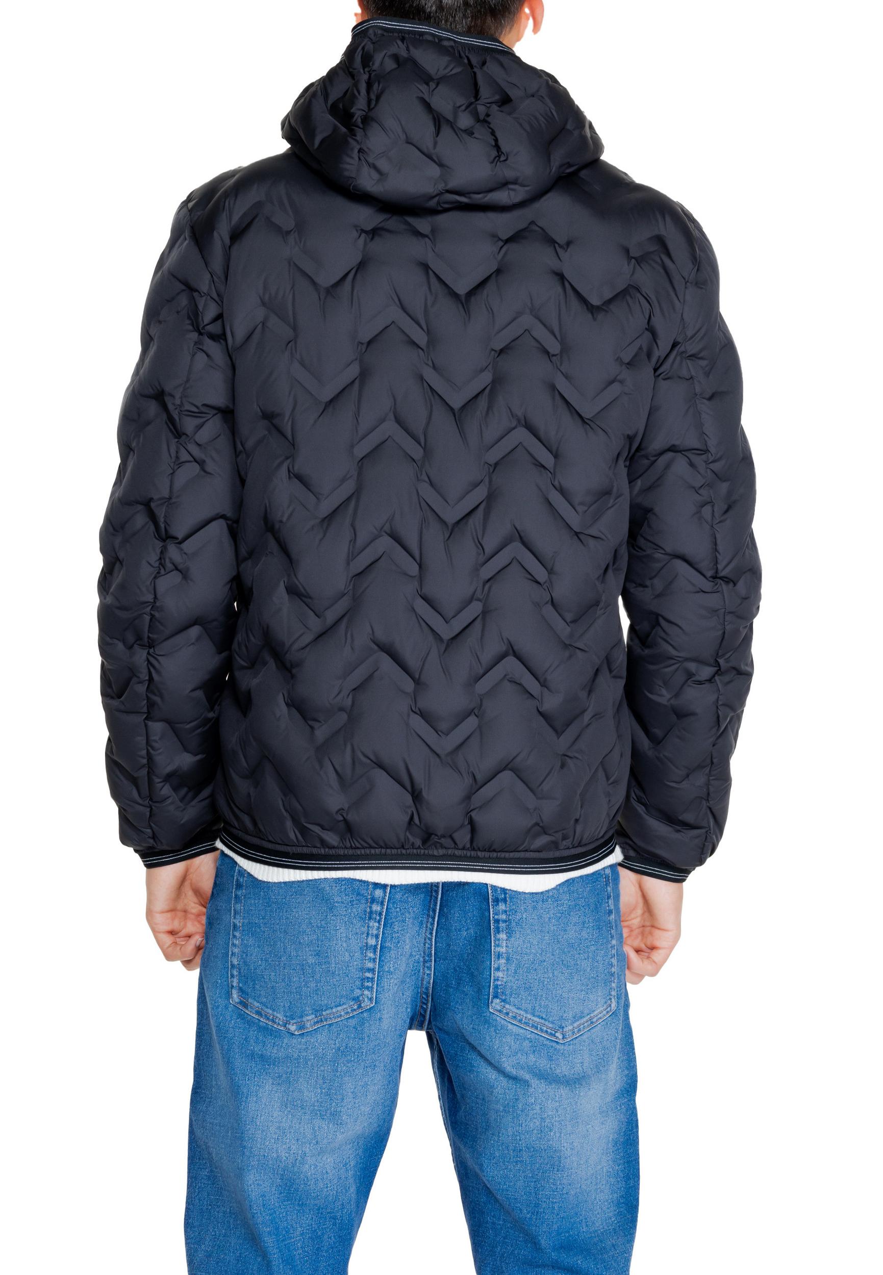 Blauer pánska zimná bunda