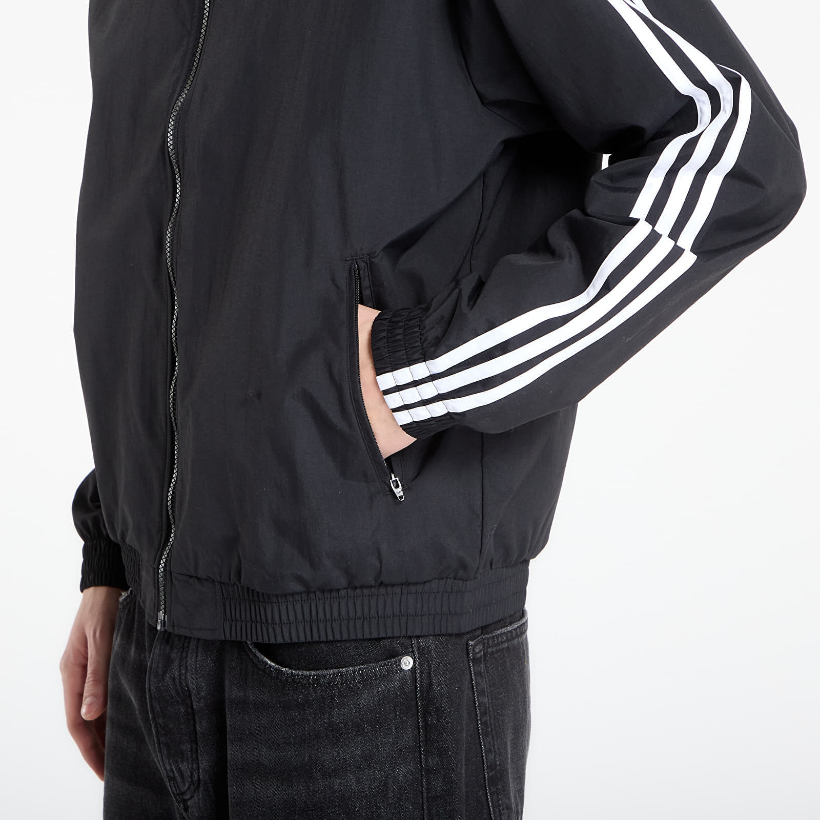 adidas Originals Mikina adidas Firebird Woven Track Top Black S