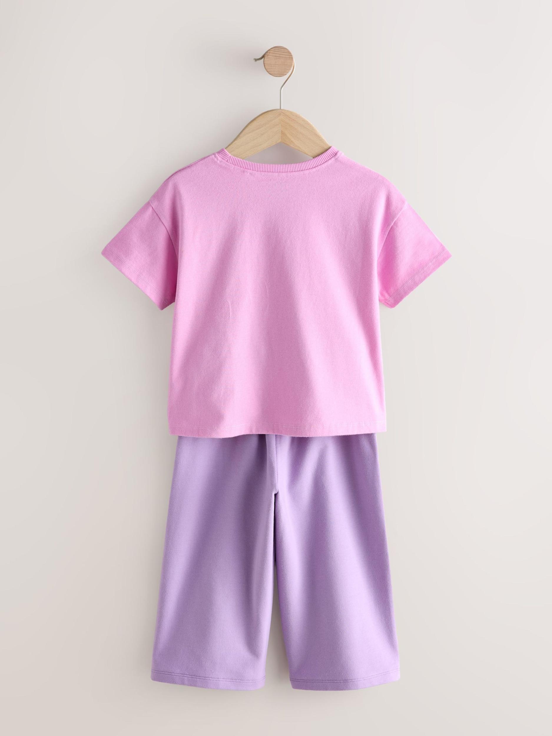 Next Set zelená / levanduľová / ružová / šedobiela