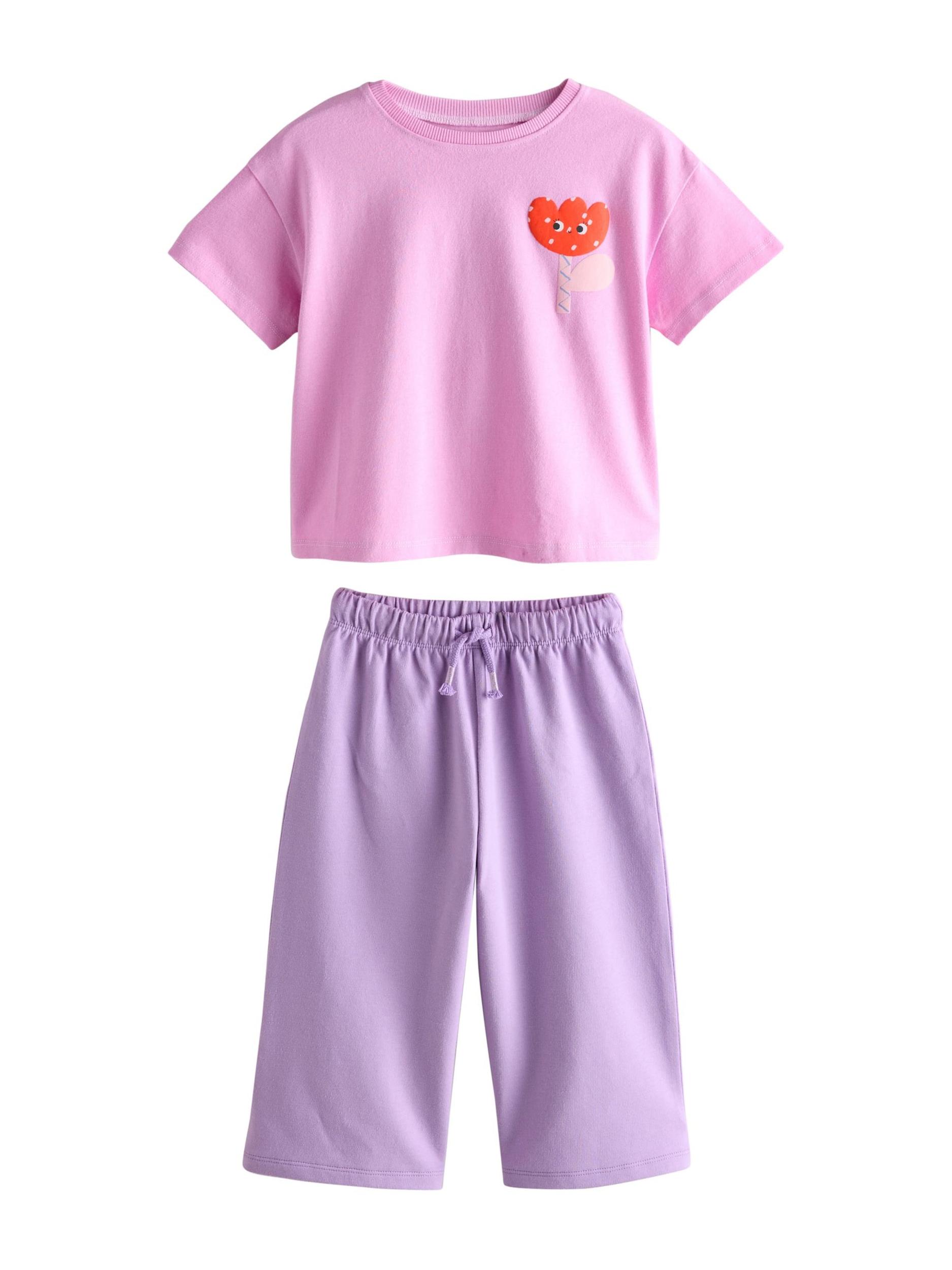 Next Set zelená / levanduľová / ružová / šedobiela