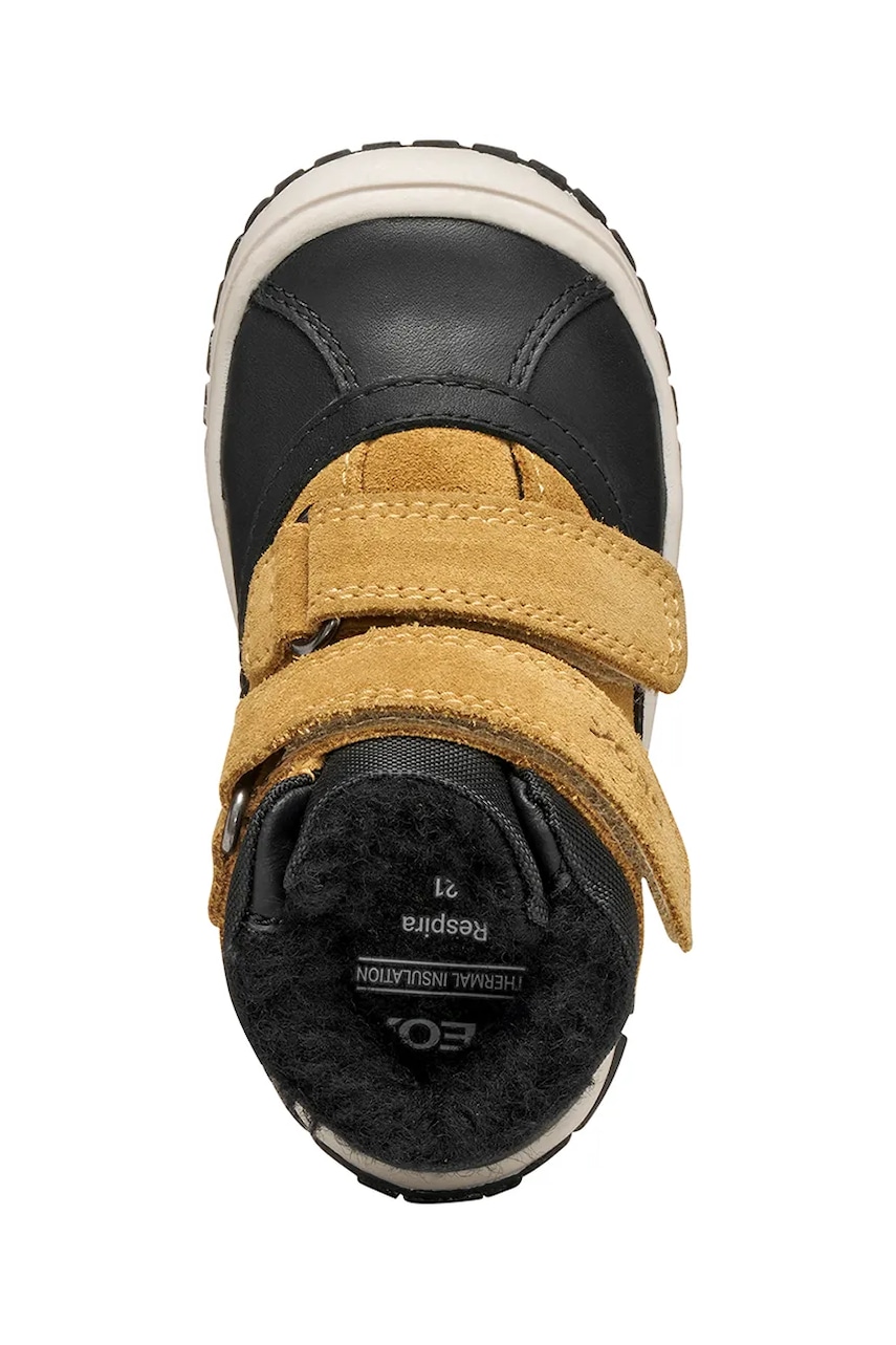 Detské zimné kožené topánky Geox OMAR