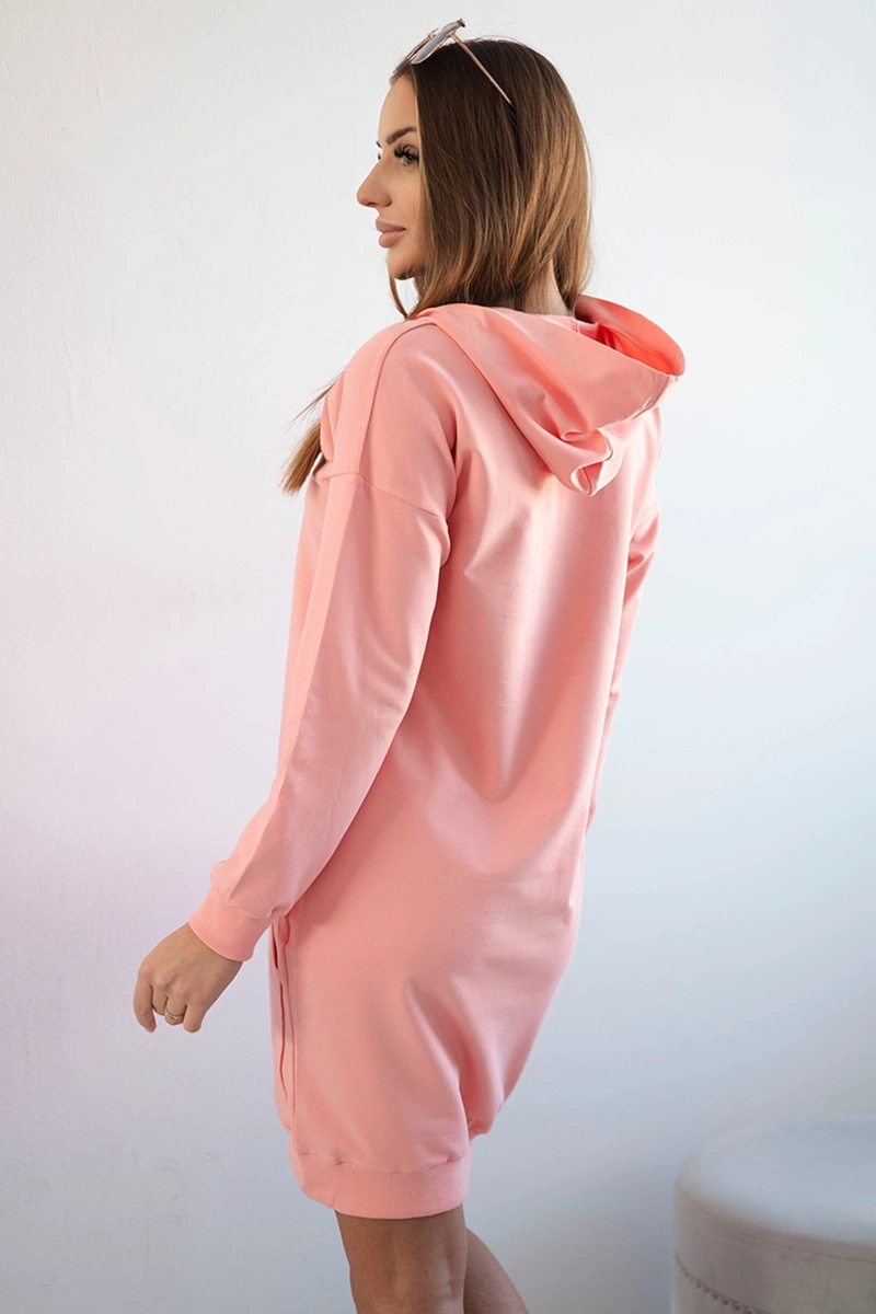 Kesi Šaty Roza s kapucňou