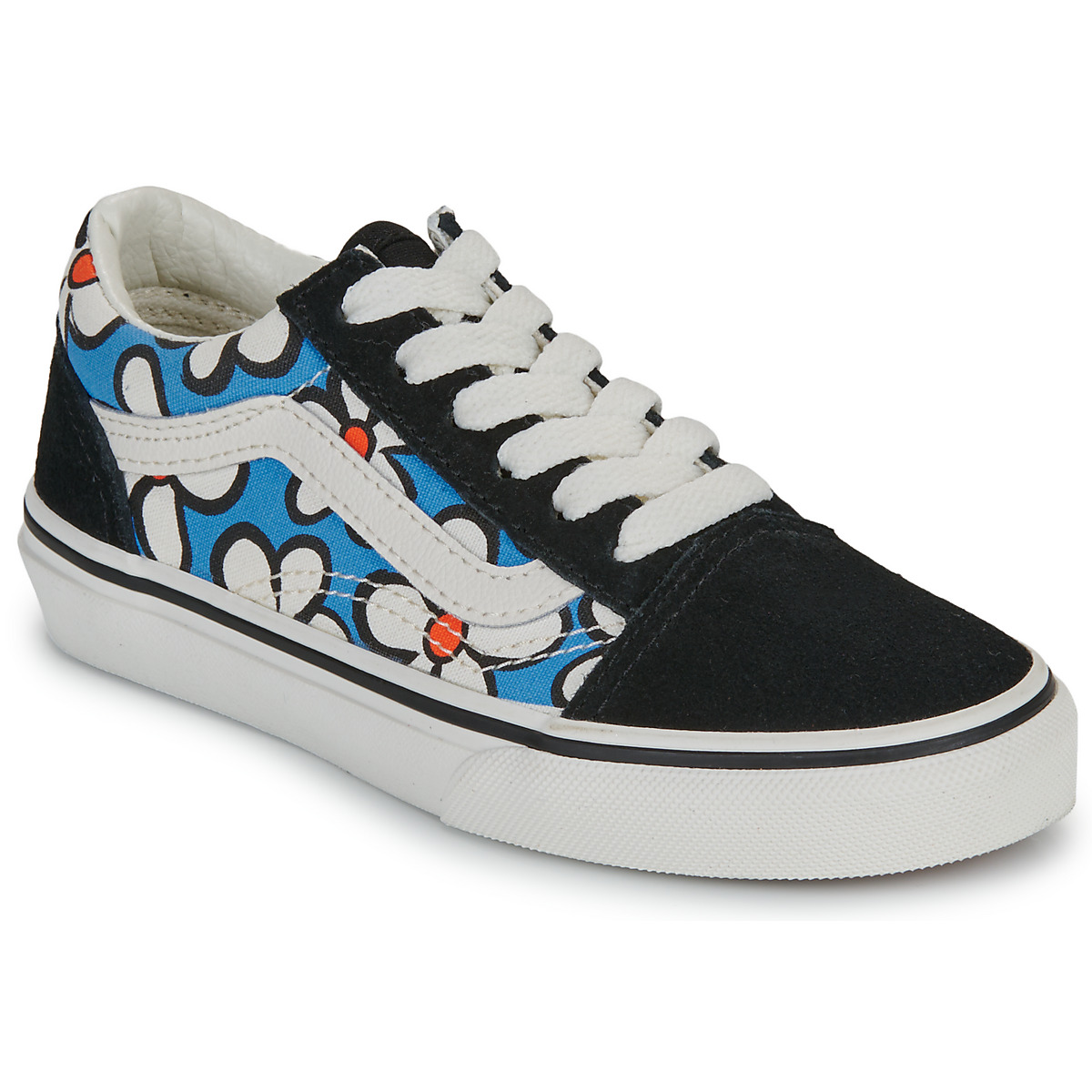 Vans Nízke tenisky Old Skool Painted Floral Bright Azure Vans