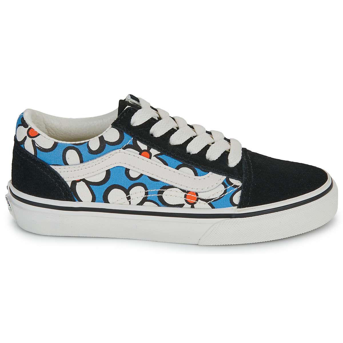 Vans Nízke tenisky Old Skool Painted Floral Bright Azure Vans