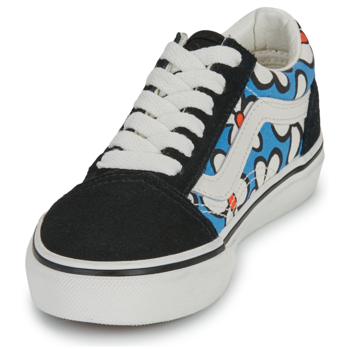 Vans Nízke tenisky Old Skool Painted Floral Bright Azure Vans