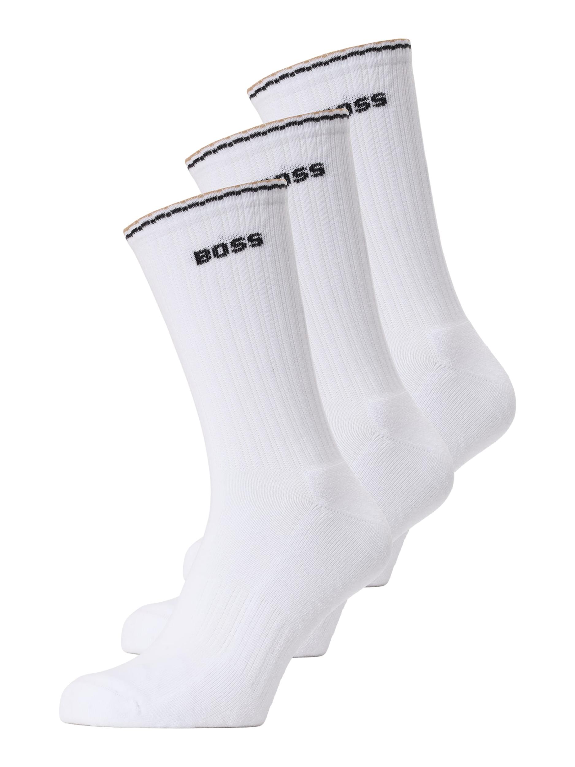 BOSS Ponožky béžová / čierna / biela