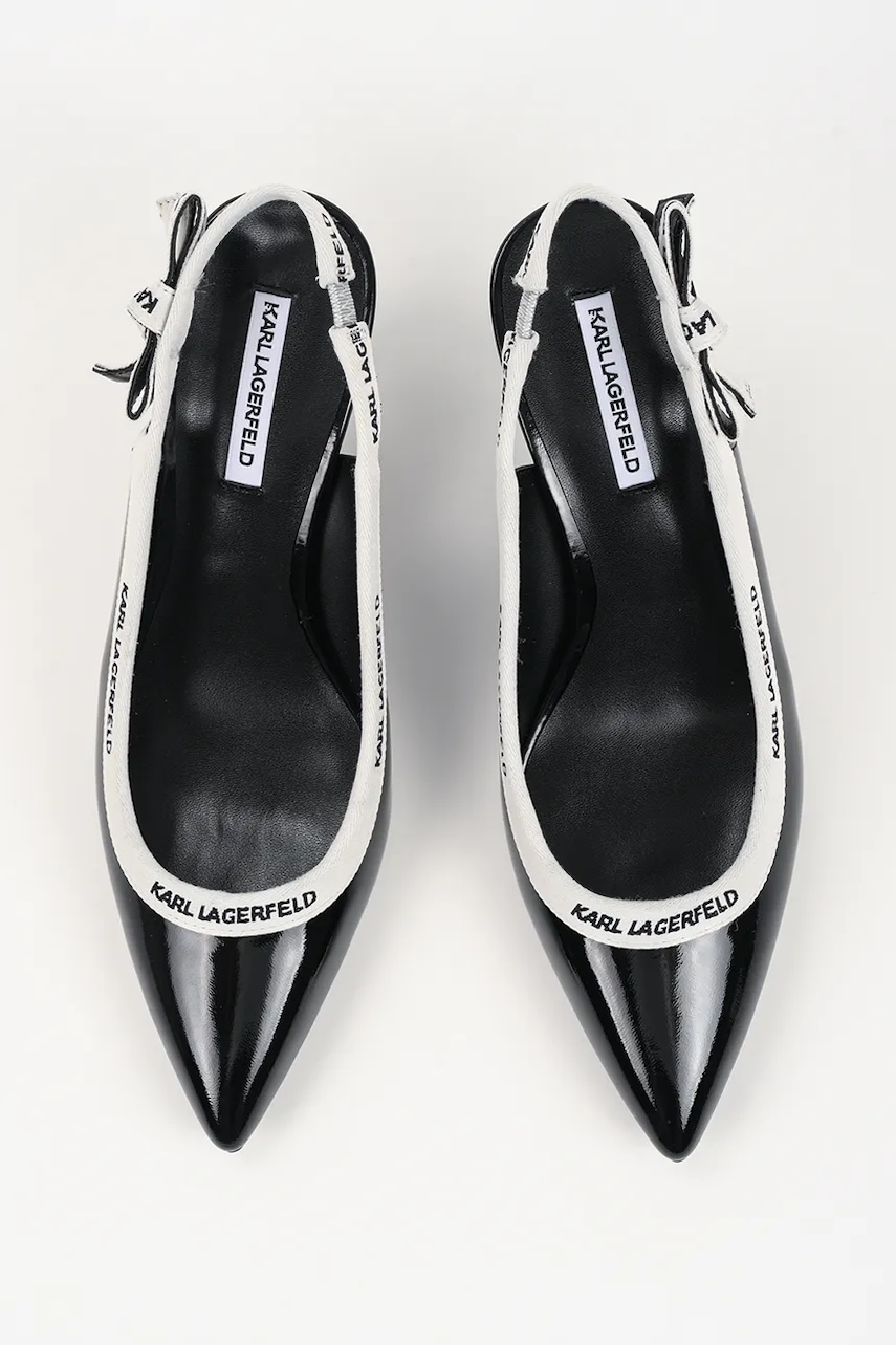 Kožené lodičky Karl Lagerfeld SIENNA