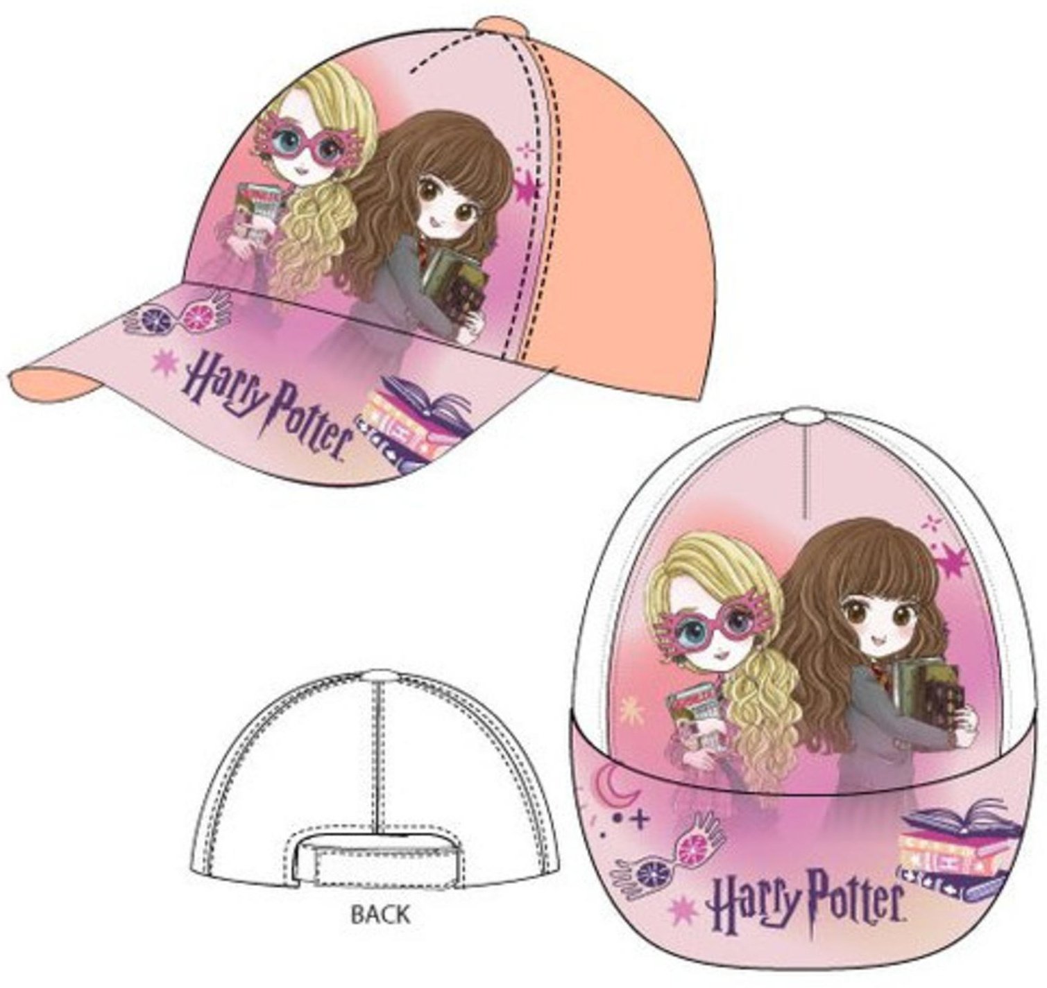 SunCity Dievčenská šiltovka Harry Potter