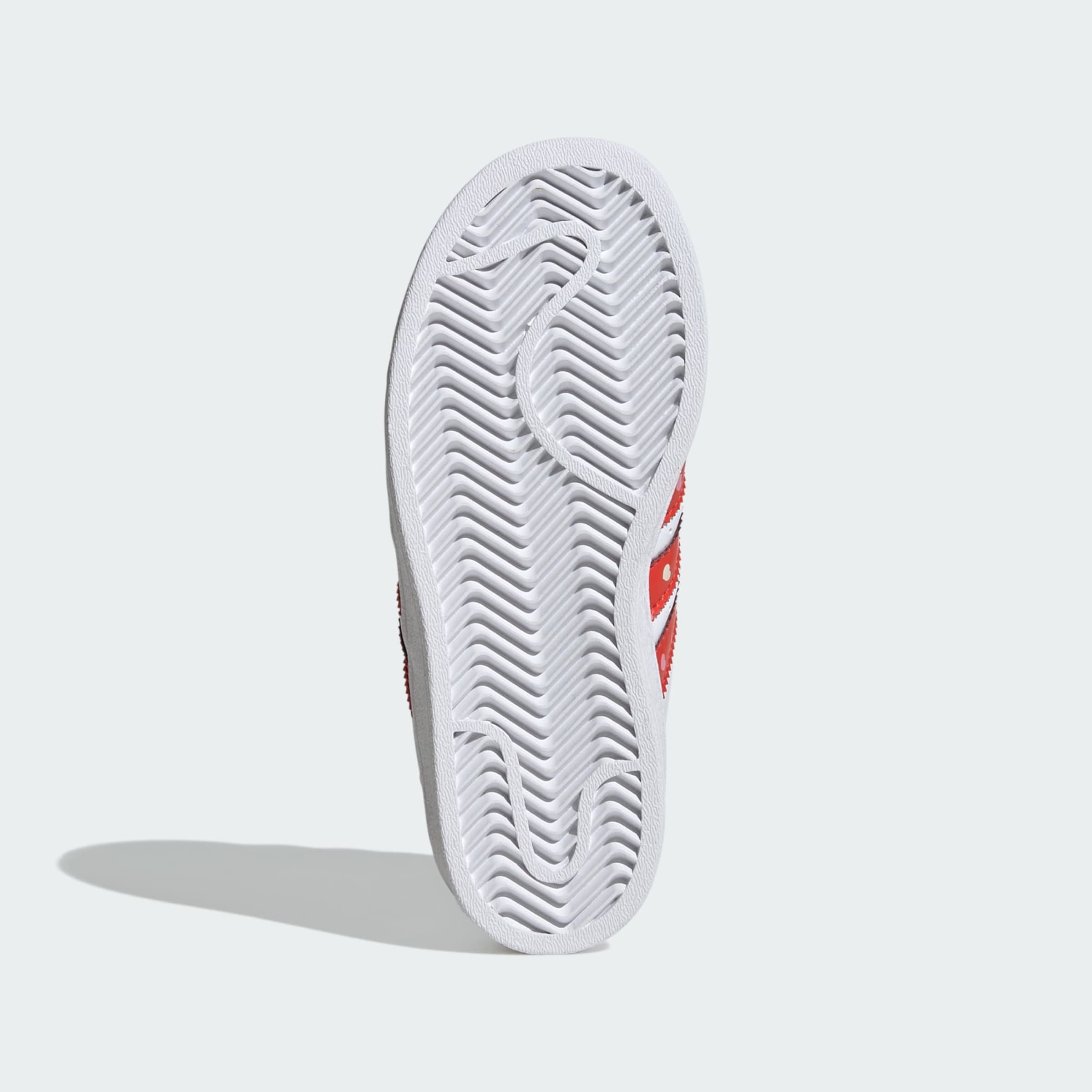 ADIDAS ORIGINALS Tenisky 'Disney Superstar' ružová / červená / čierna / biela