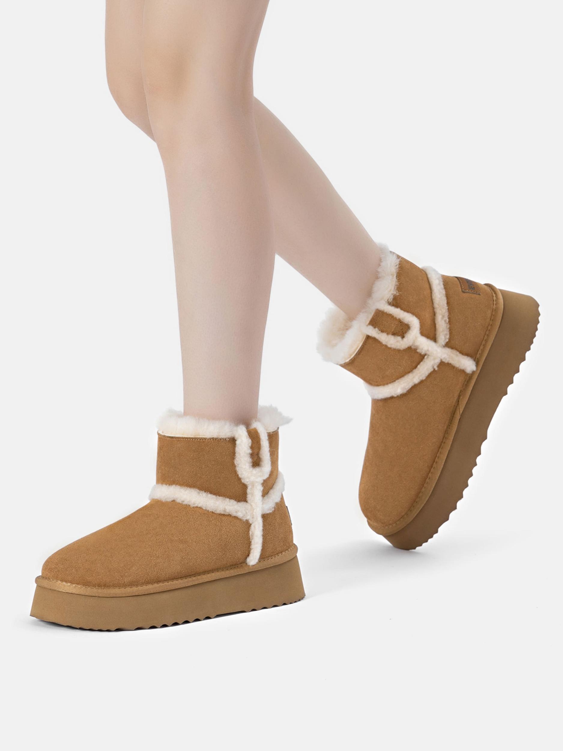 Everau Nízke čižmy 'Barren' gaštanová