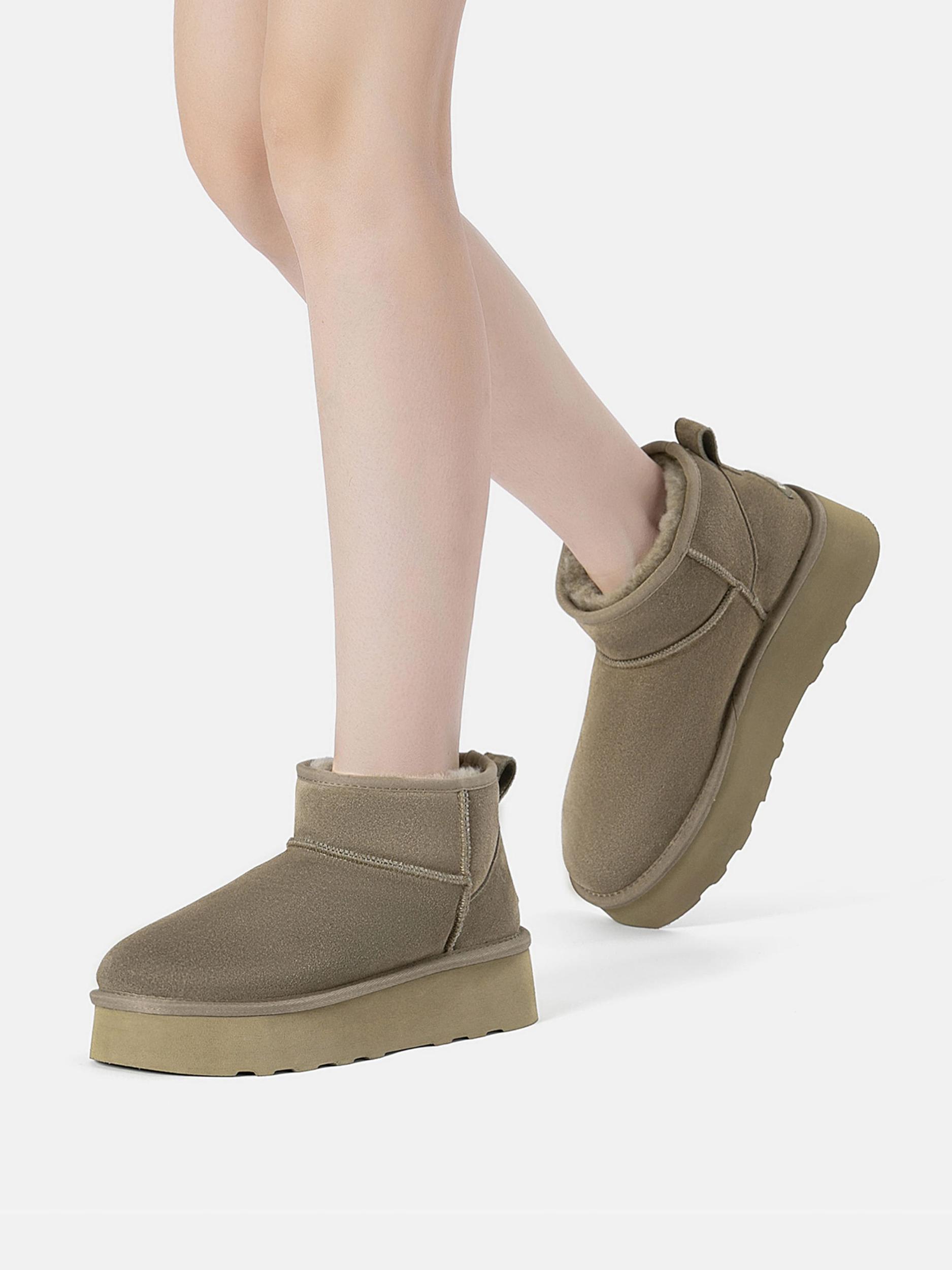 Everau Nízke čižmy 'Heron' hnedá melírovaná