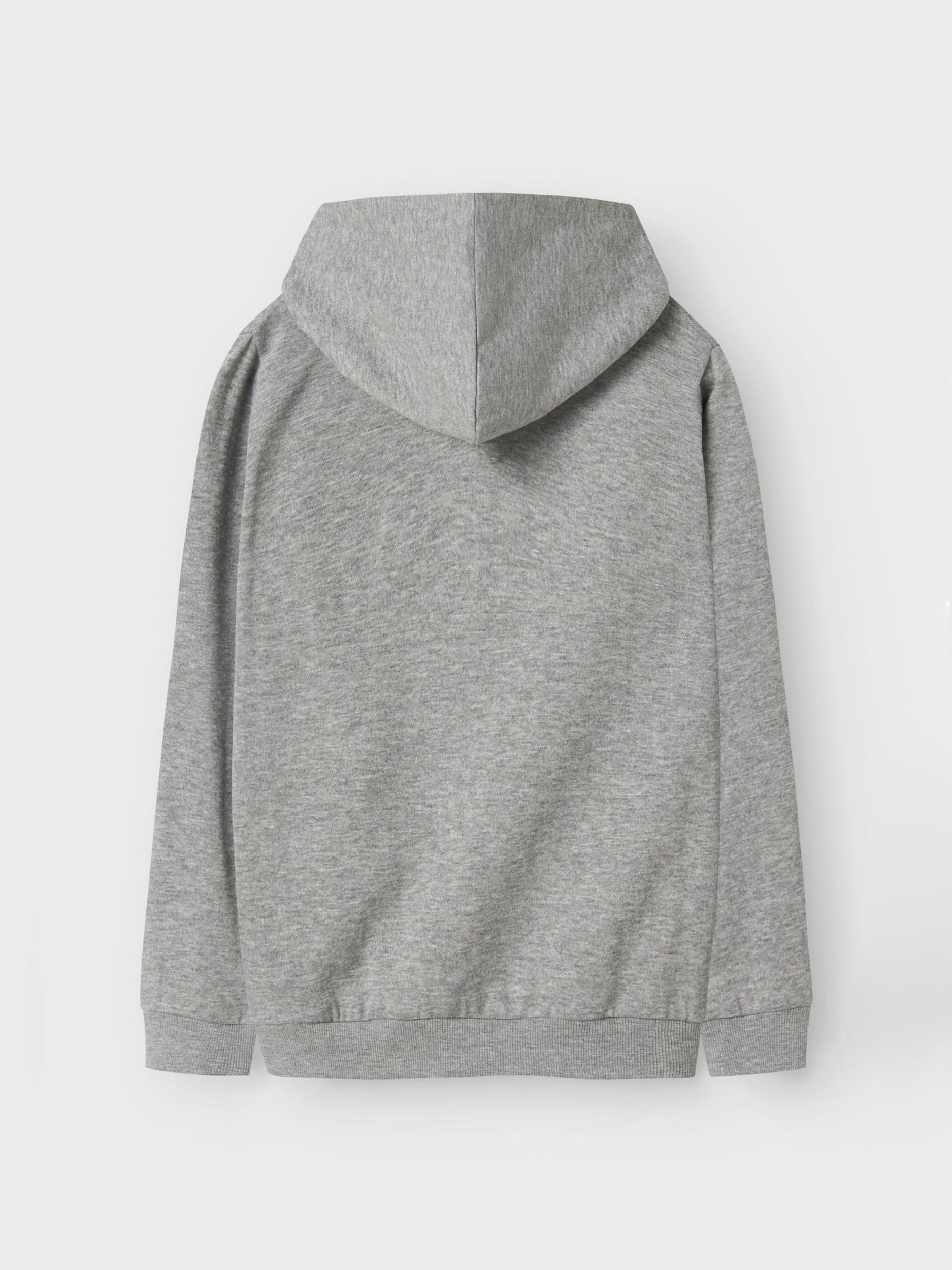 NAME IT Tepláková bunda 'NKMVIMO' sivá