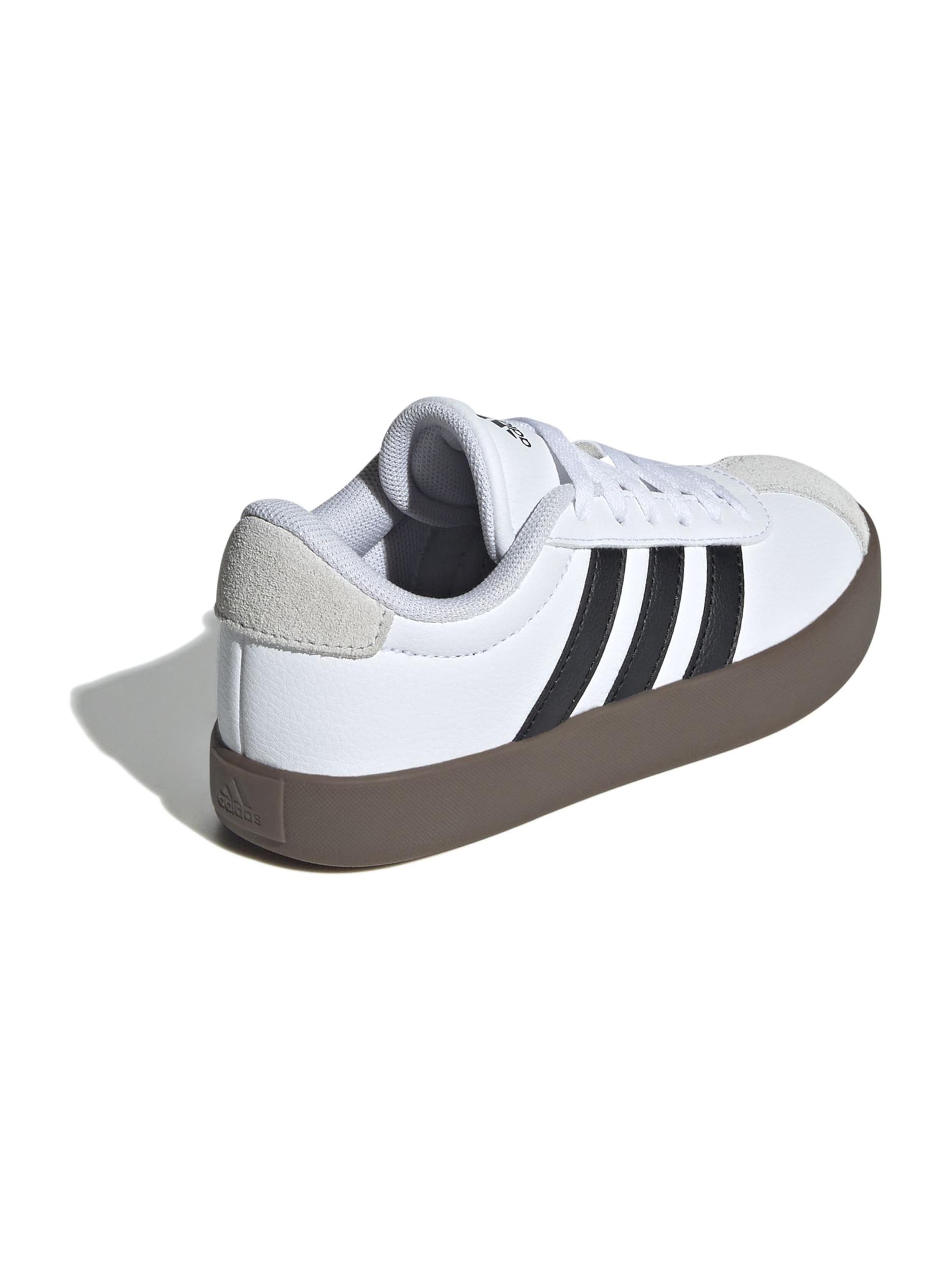 ADIDAS SPORTSWEAR Tenisky 'VL Court 3.0' svetlosivá / čierna / biela
