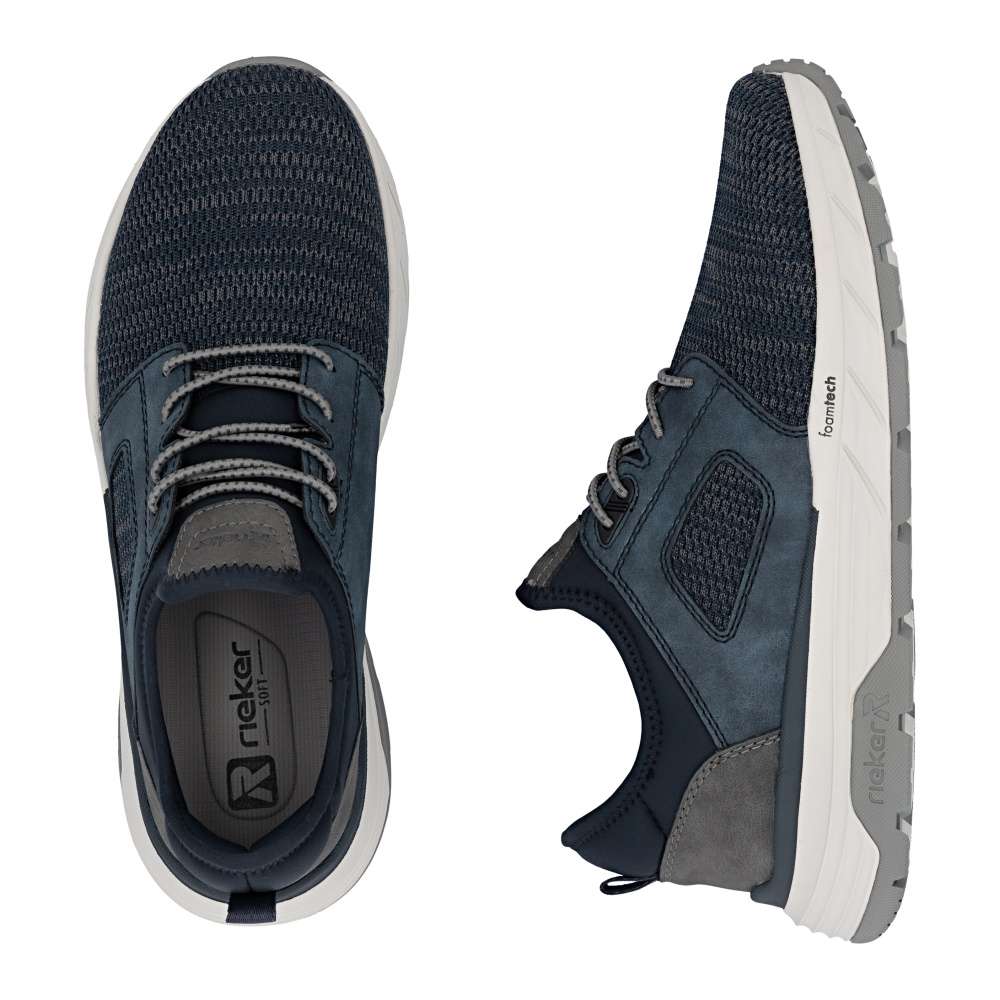 Pánske tenisky RIEKER 06150-14 modrá S6